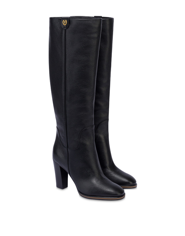 Core Riding Boot in Tumbled Calfskin Photo 2