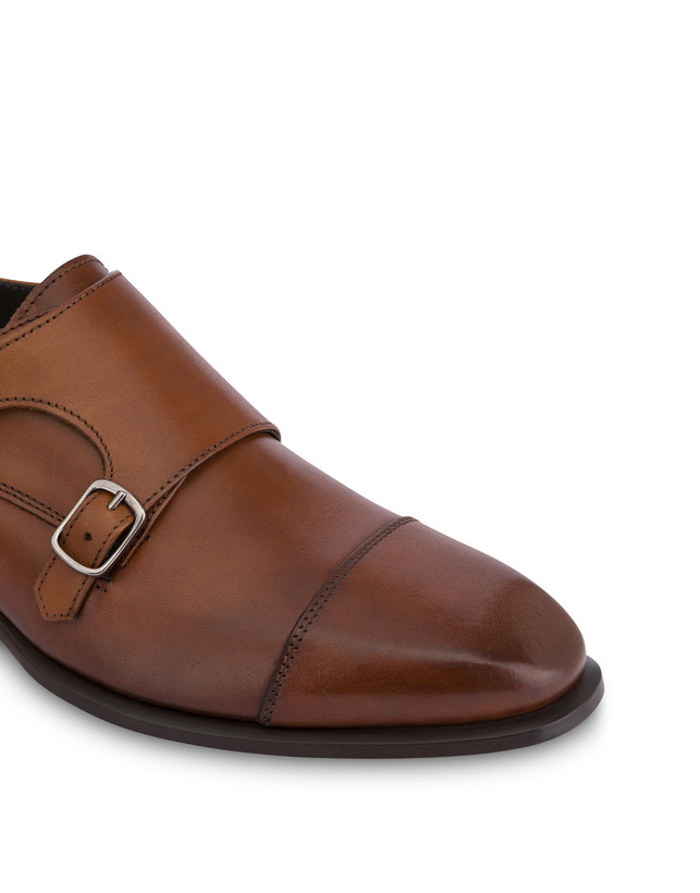1920 Double Monk in Brushed Calfskin Photo 5