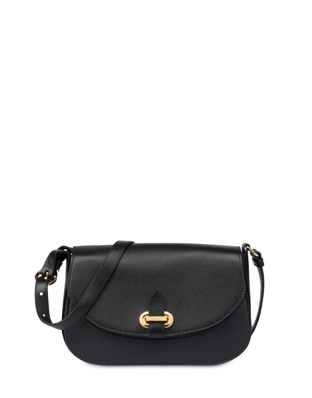 Crossbody Bag Fence in Vitello Granato Photo 1