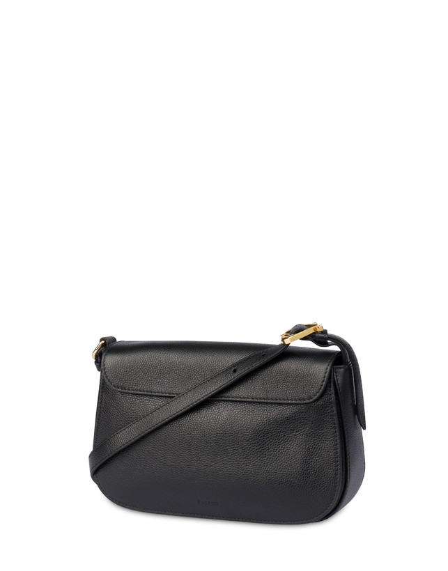 Crossbody Bag Fence in Vitello Granato Photo 2