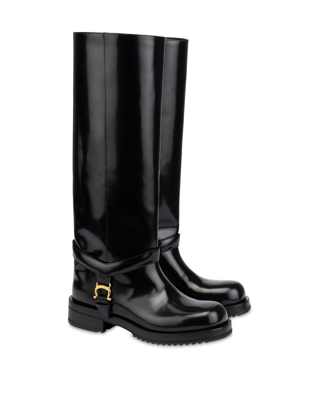Stiefel Mia aus geschliffenem Kalbsleder Photo 2