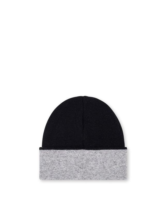 Cappello in misto lana bicolor Photo 2
