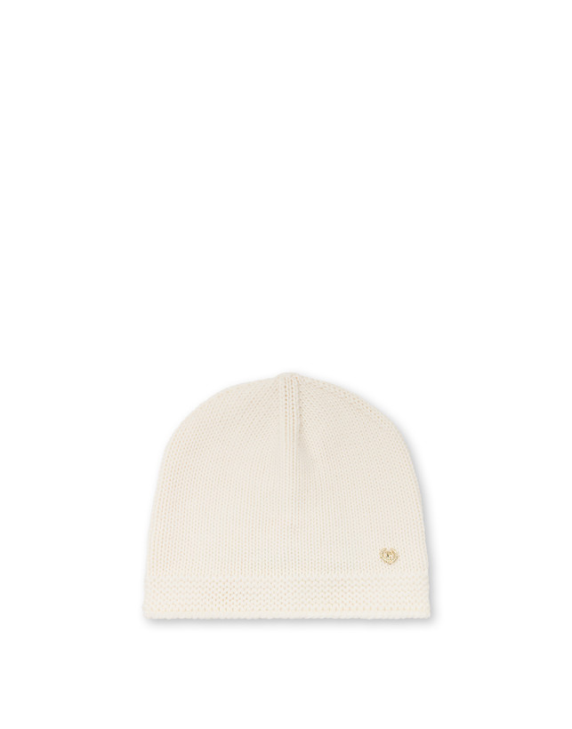 Morbido cappello in maglia rasata misto lana Photo 1