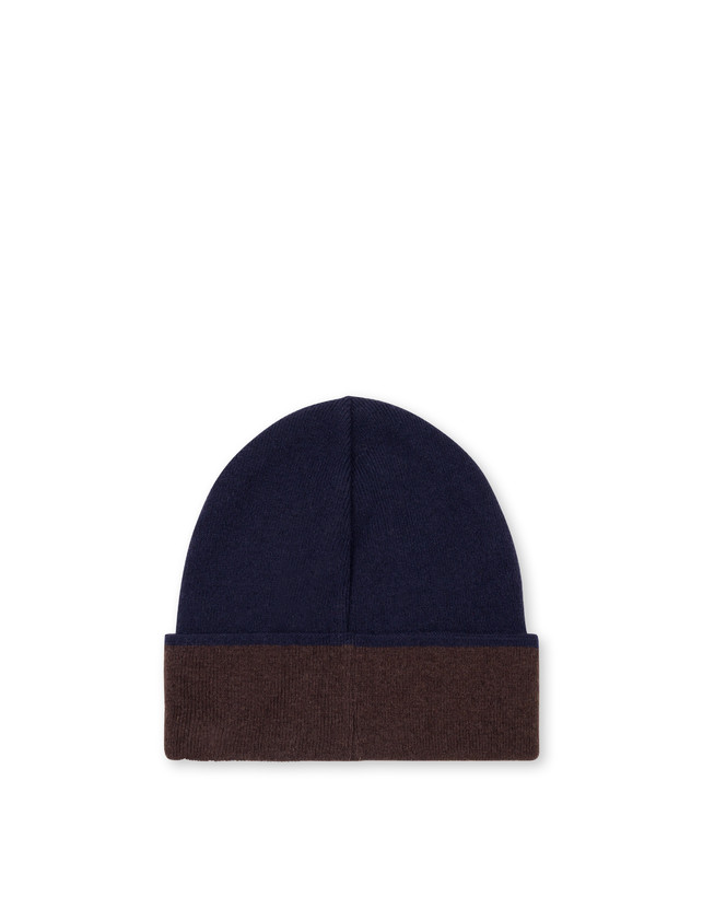 Cappello in misto lana bicolor Photo 2
