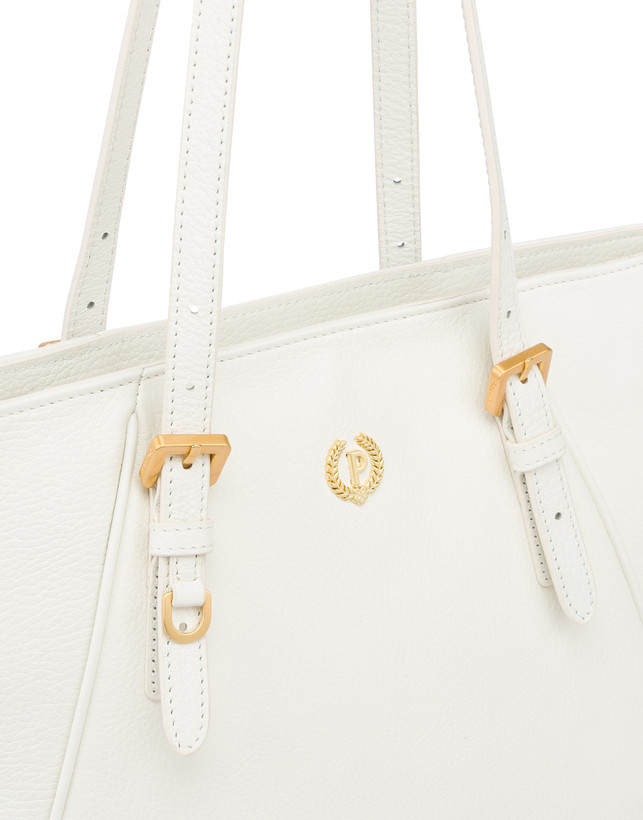 Mittelgroße Doppelgriff-Tasche Echos Echtes Leder Photo 4