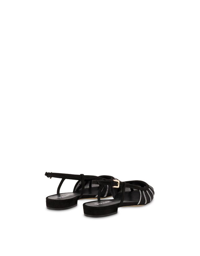 Bling Bling Suede Sling Back Photo 3