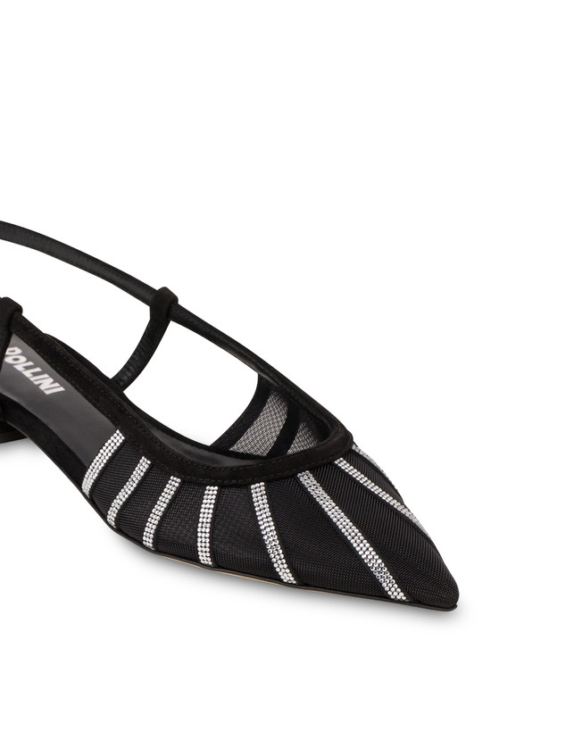 Bling Bling Suede Sling Back Photo 4