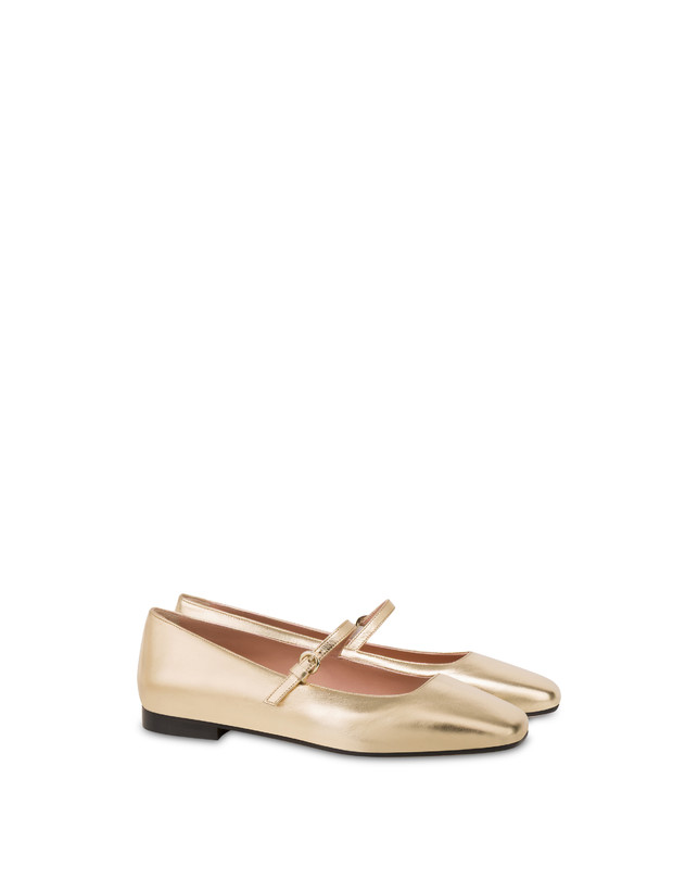 Flat Ballet Pumps in Nappa leather Photo 2