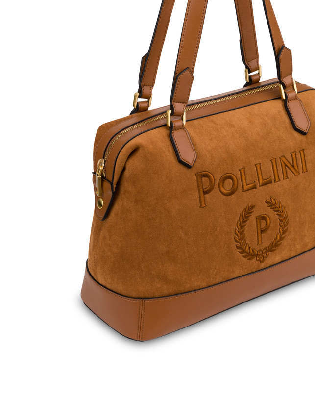 Maxi-Bowling Bag Capri aus Wildlederimitat Photo 4