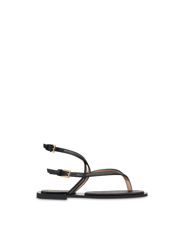 Sandale Flat Capri aus Kalbsleder Photo 1