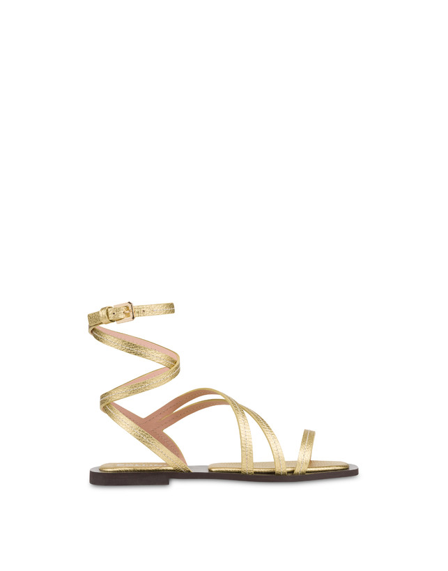 Capri Flat Sandal in Calfskin Photo 1