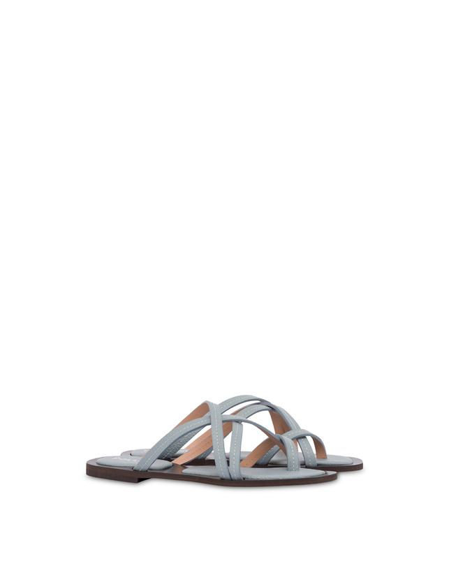 Flat Slide in Bottalato Calfskin Photo 2