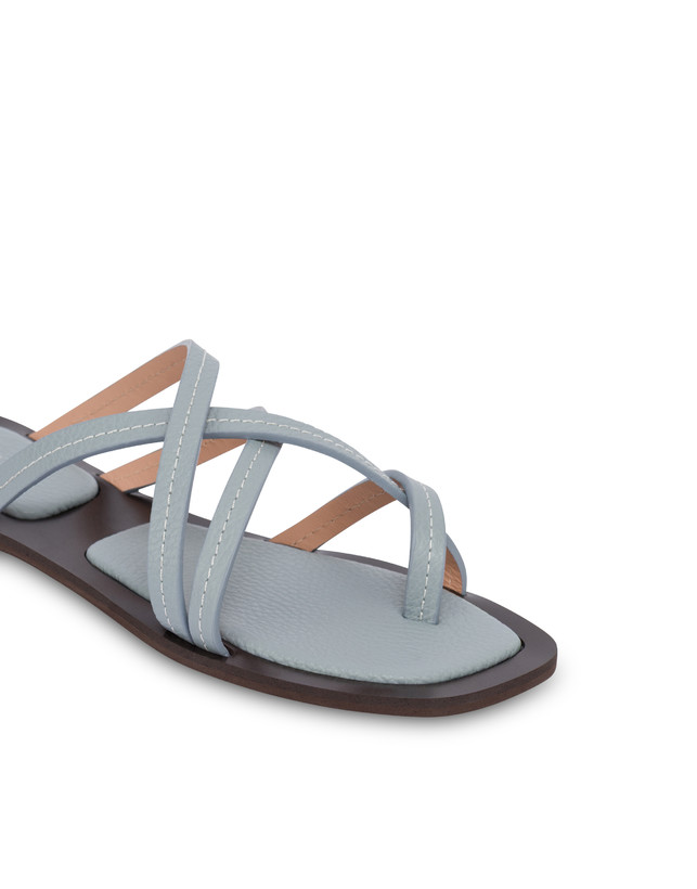 Flat Slide in Bottalato Calfskin Photo 4