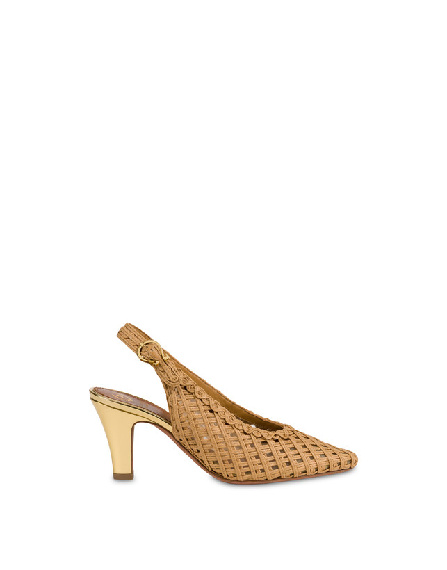 Muse Slingback in Raffia Photo 1