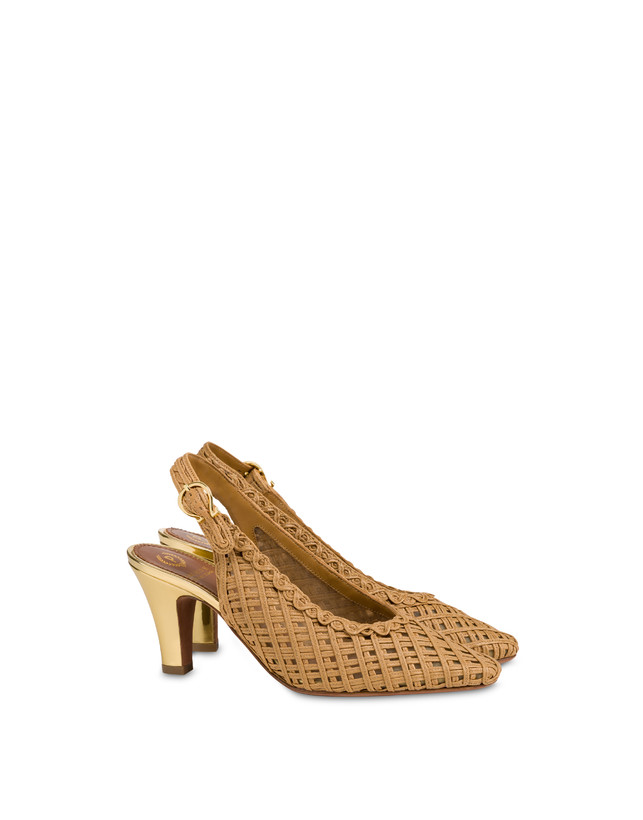 Muse Slingback in Raffia Photo 2