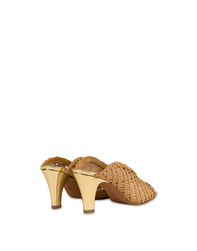 Muse Mule in Raffia Photo 3