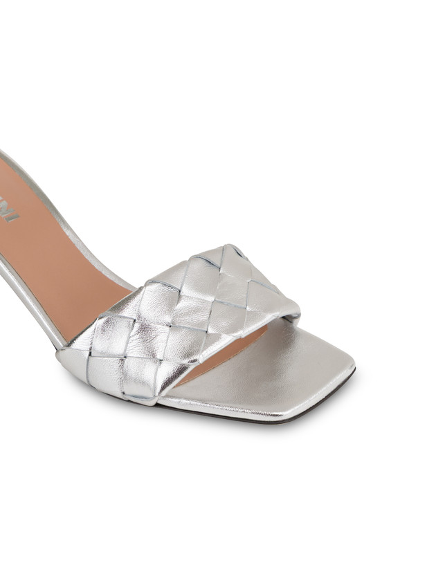 Mule Dama aus laminiertem Nappaleder Photo 4