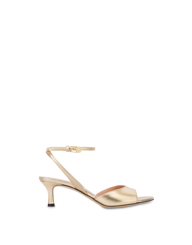 Sandal Aria in laminated nappa leather Photo 1