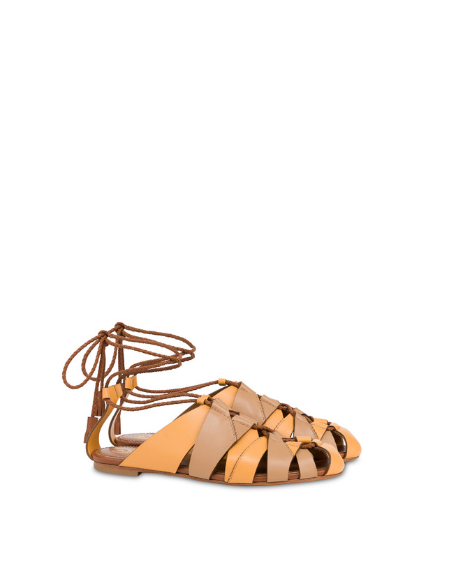 Sandalo Flat Wave in Vitello Photo 2