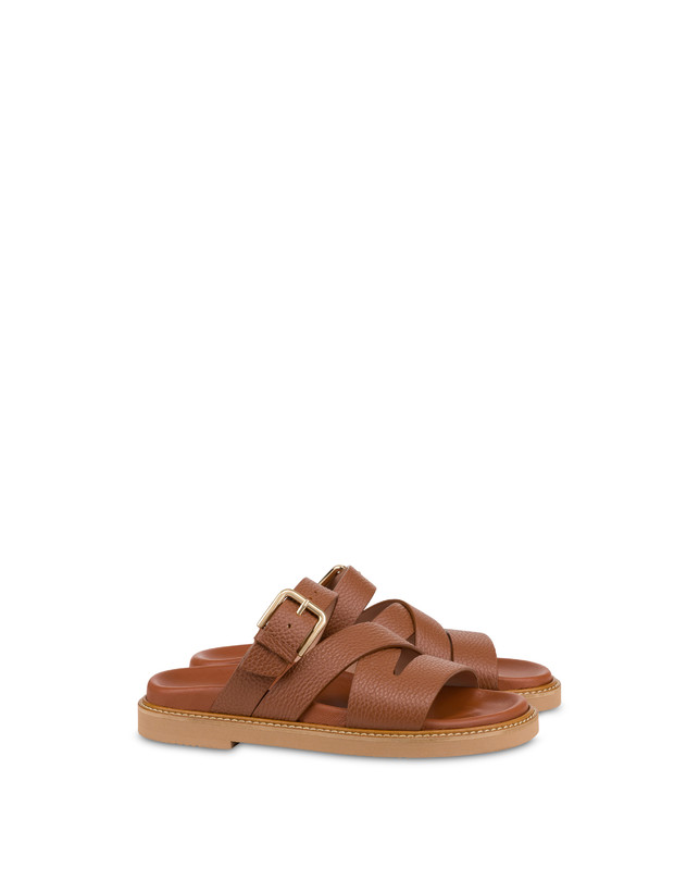 Flat Slide in Calfskin Photo 2