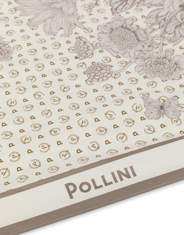 Foulard Heritage Botanical Flower Photo 3