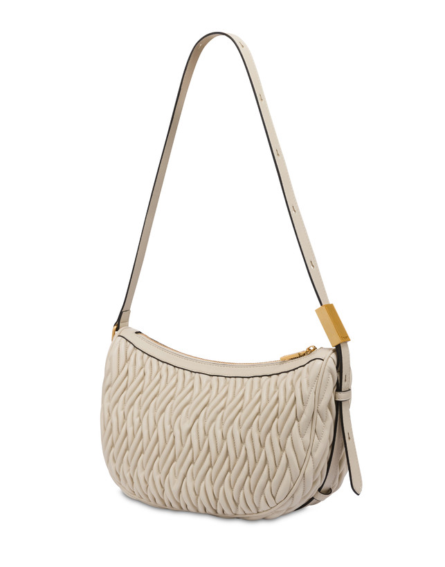 Schultertasche Alba aus gestepptem PU und weichem PU Photo 2