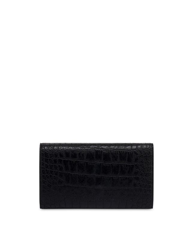 PU Crocodile Wallet on Chain Wallet Photo 2