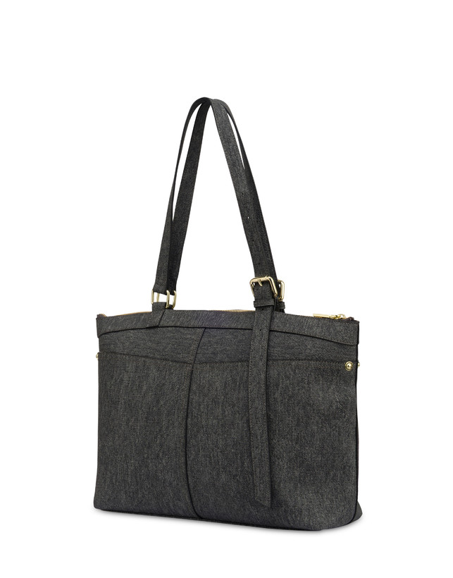 Indigo shoulder bag in PU Photo 2