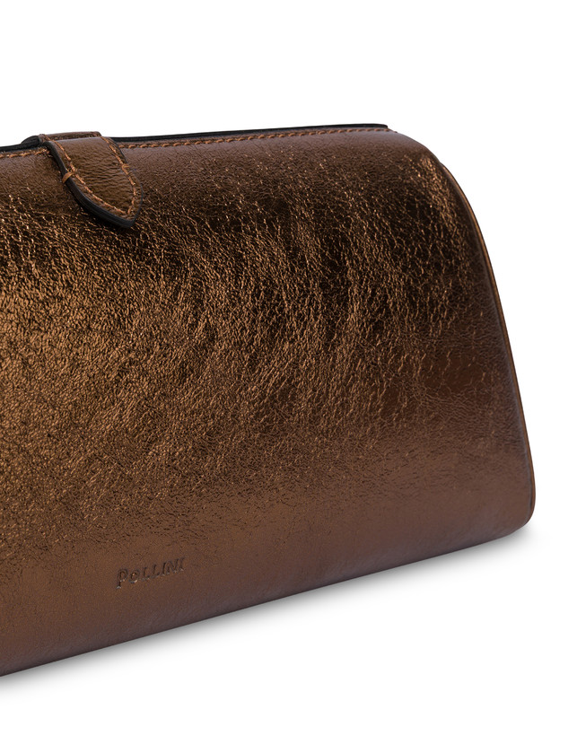 Pochette Shell in vitello laminato Photo 4