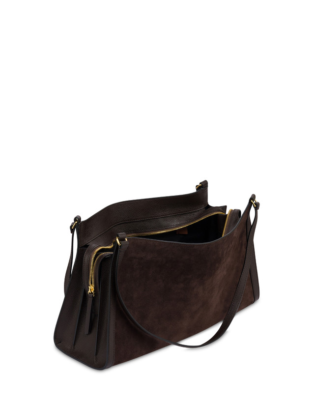 Schultertasche Empire aus Spalt- und Kalbsleder Photo 3