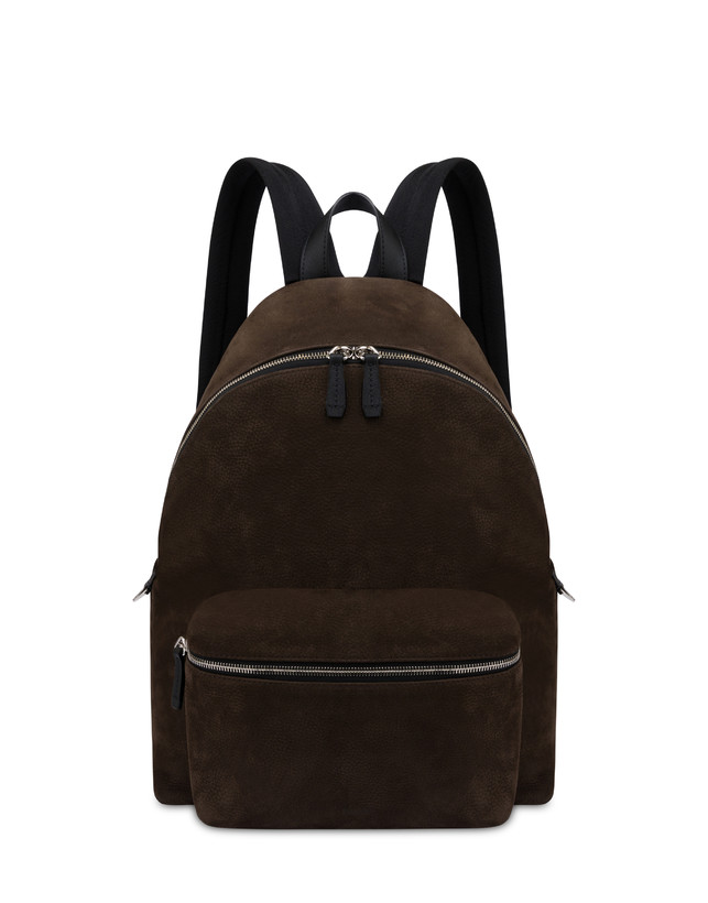 Rucksack aus Nubuk- und Kalbsleder Photo 1