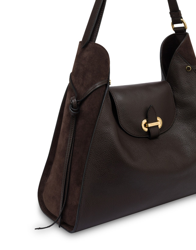 Fence shoulder bag in calfskin Photo 4