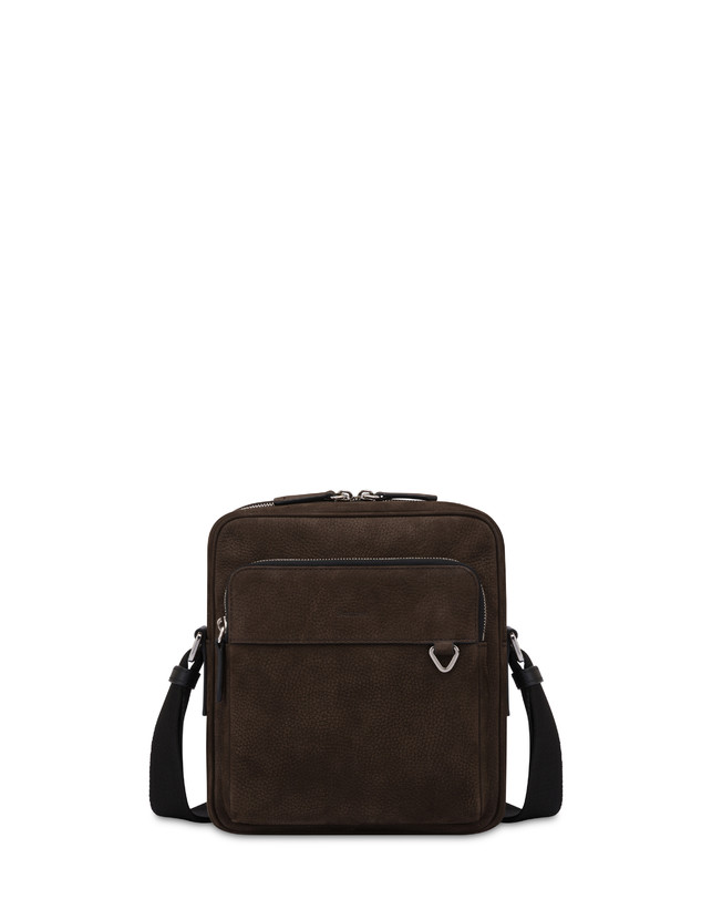 Borsa a tracolla in nabuk e vitello Photo 1