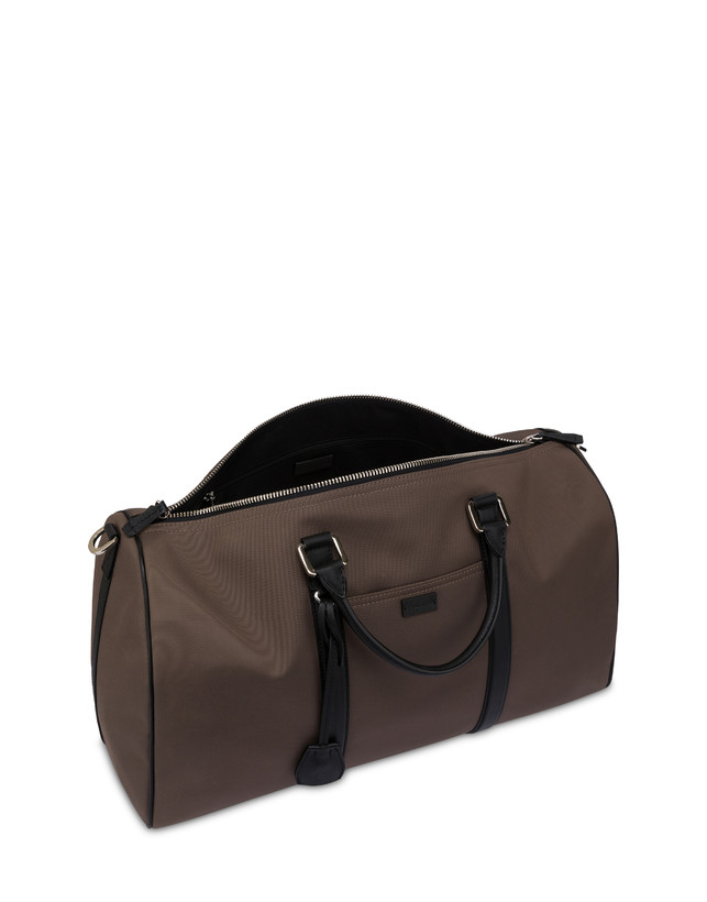 Travel bag in nylon and calfskin Photo 3