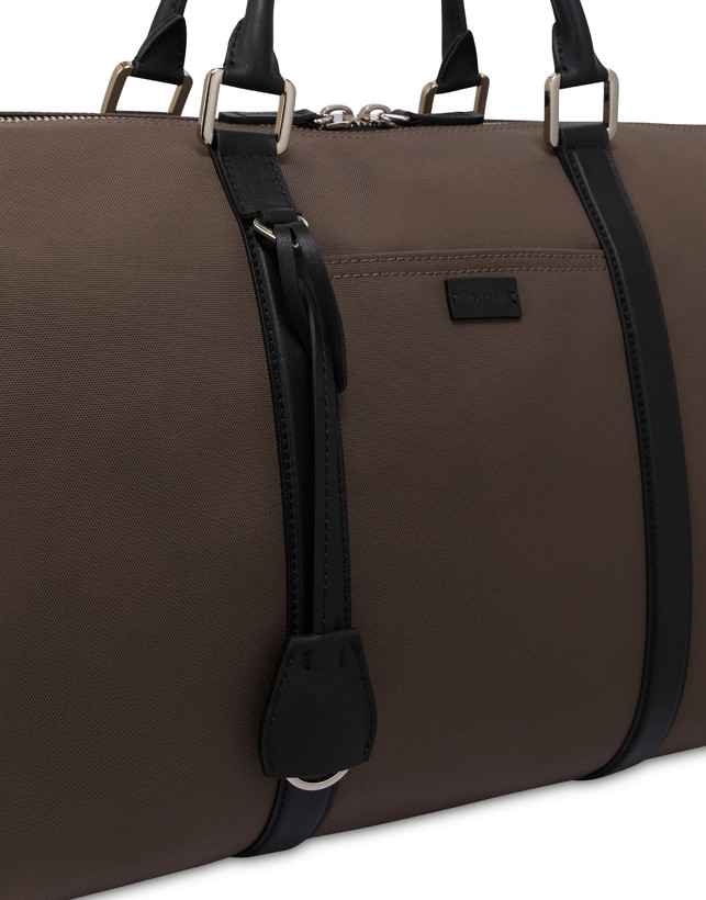 Travel bag in nylon and calfskin Photo 4