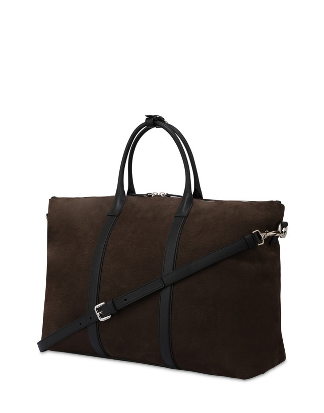 Reisetasche aus Nubuk- und Kalbsleder Photo 2
