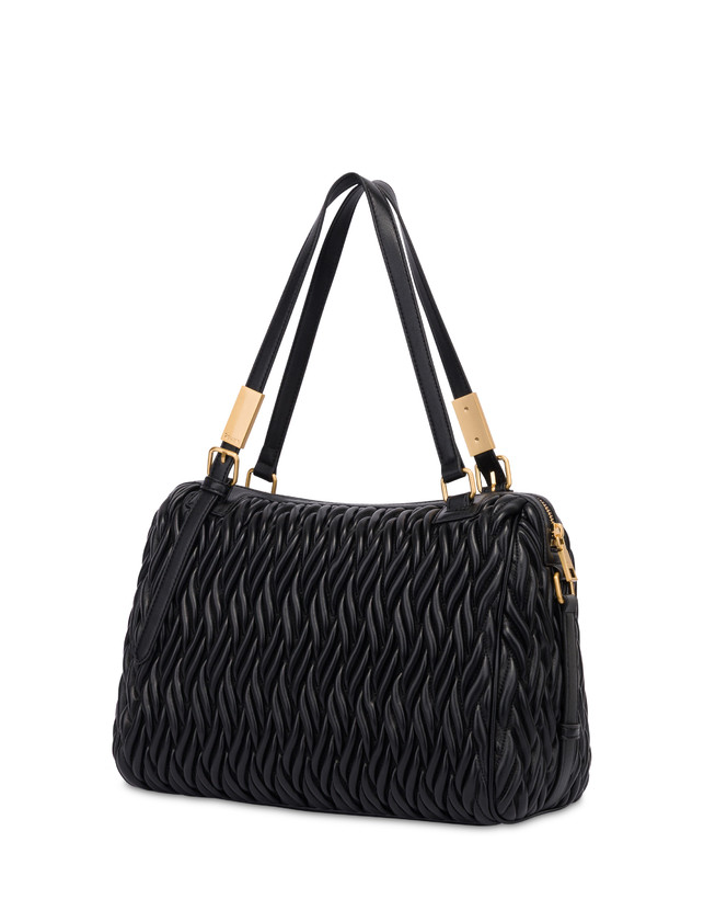 Borsa a spalla Alba in quilted pu e soft pu Photo 2