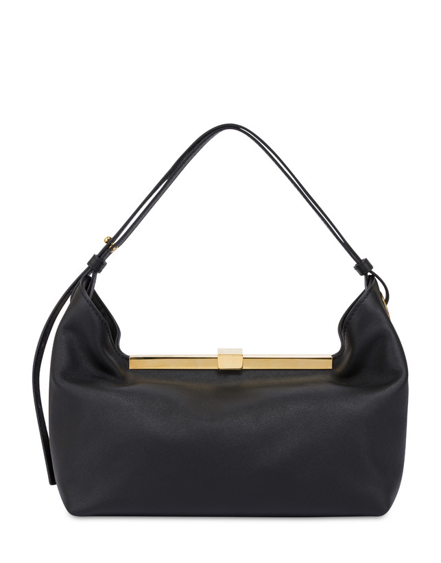 Handtasche Lilly aus gewalktem Kalbsleder Photo 1