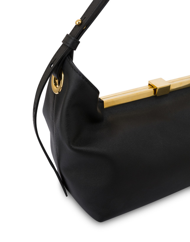 Handtasche Lilly aus gewalktem Kalbsleder Photo 4