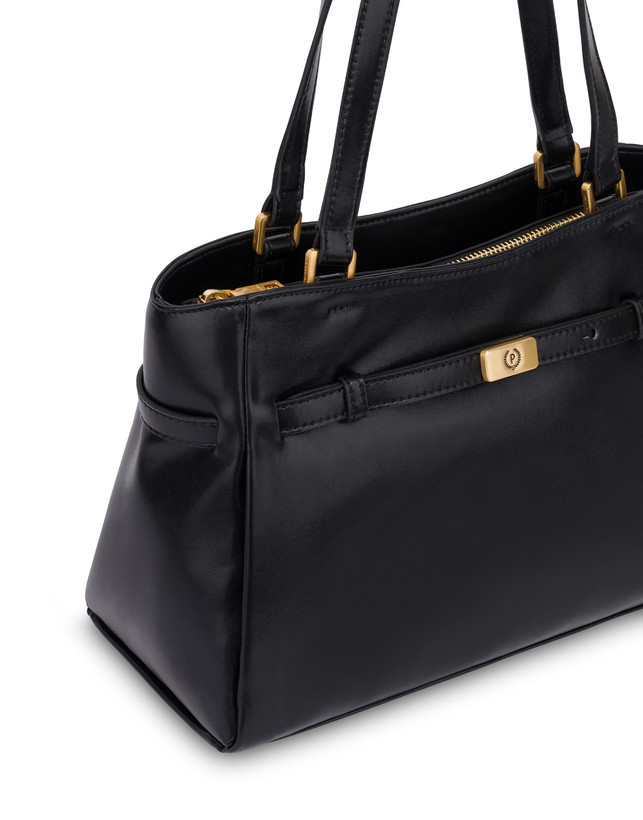 Schultertasche Horizon Small aus schlichtem Lux-PU Photo 4