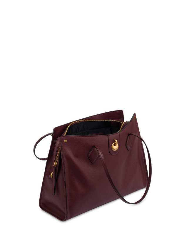 Shopping bag Drop in mini grained pu Photo 3