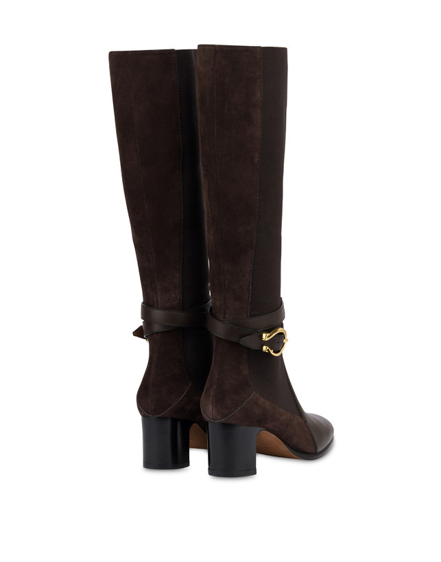 Stiefel Empire aus Kalbs- und Spaltleder Photo 3