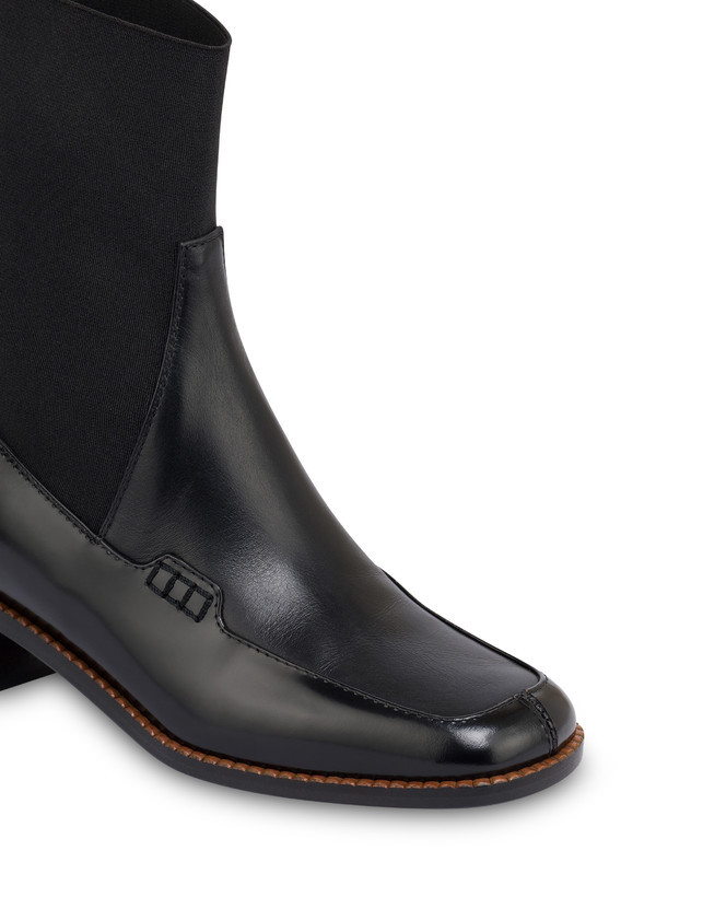 Stiefelette Swing aus geschliffenem Kalbsleder Photo 4