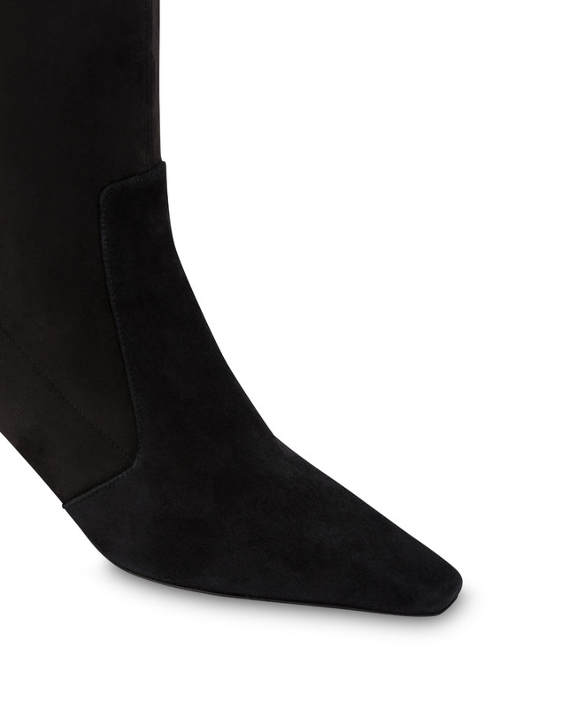 Aurora boot in stretch PL velour Photo 4