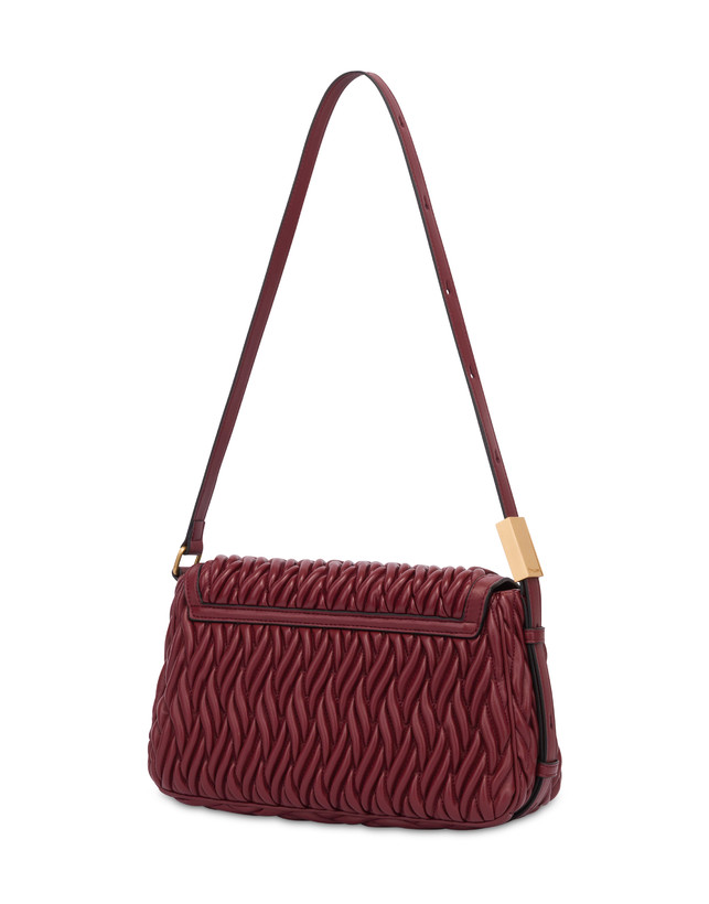 Schultertasche Alba aus gestepptem PU und weichem PU Photo 2