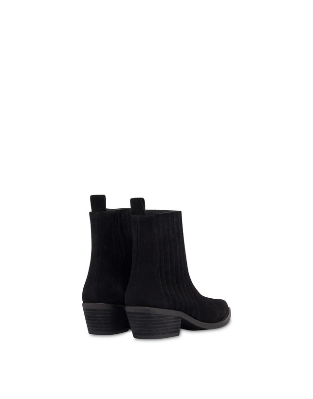 Stiefelette Texas Flare aus Spaltleder Photo 3