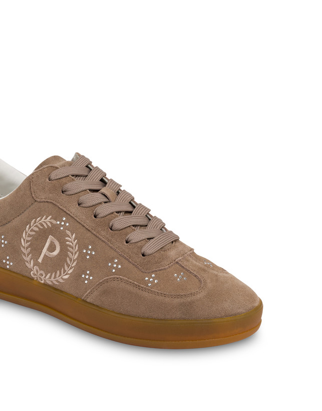Venus split leather and calfskin sneakers Photo 4