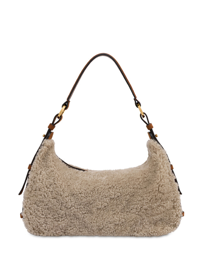 Borsa a spalla Identity in montone e vitello Photo 1