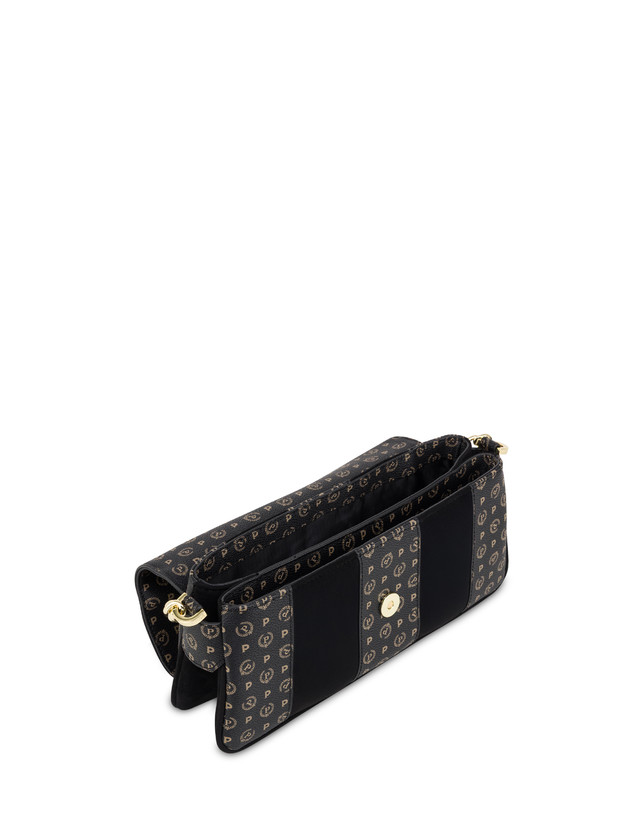 Borsa a spalla Interplay in fabric suede ed Heritage pvc Photo 3