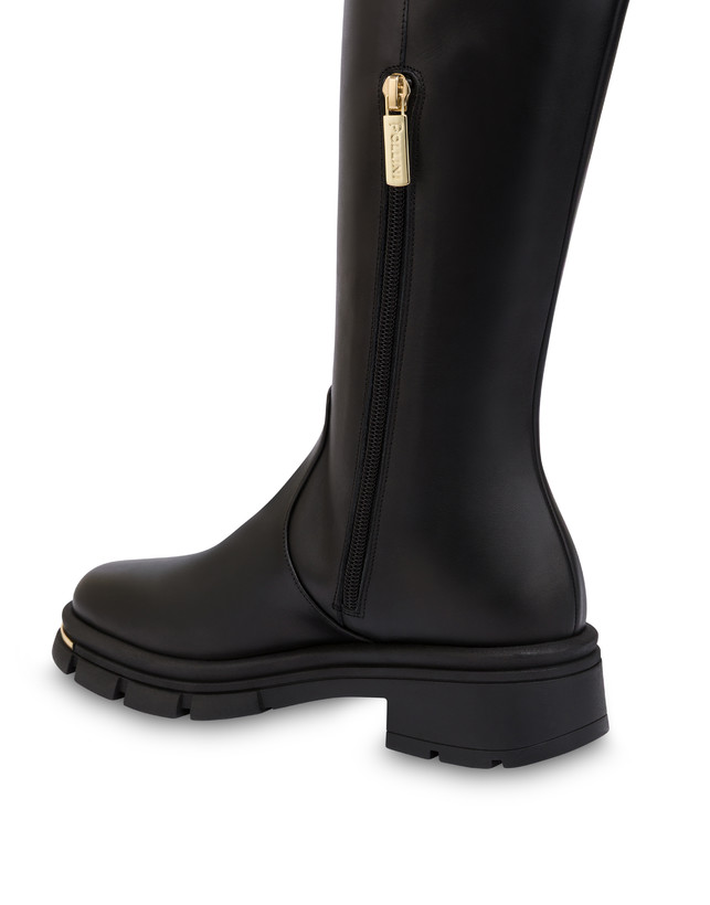 Comfy Calfskin Boot Photo 4